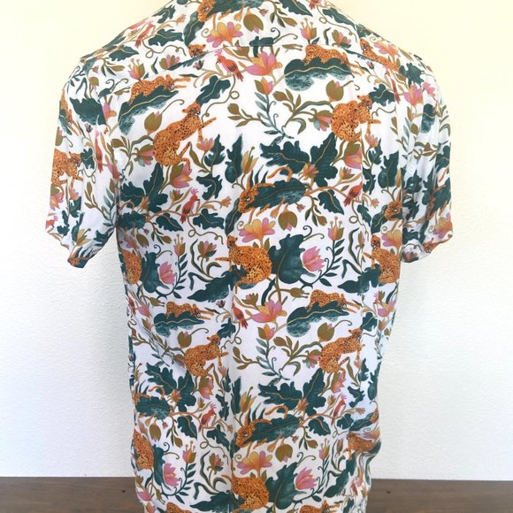 RJC Jungle Theme Short Sleeve Shirt - Size Large - Picture 6 of 7